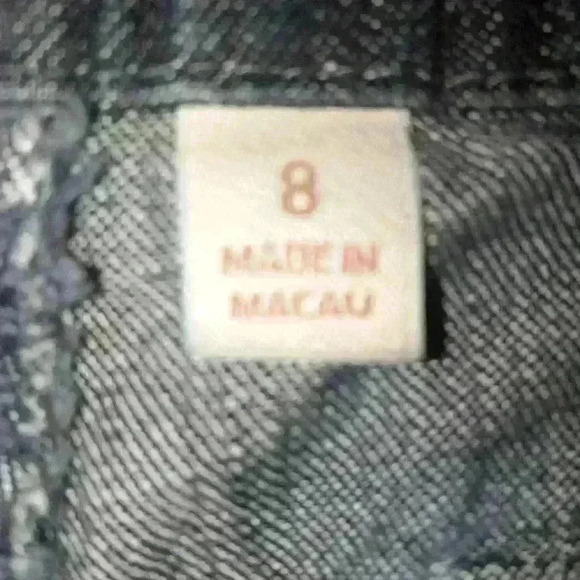 Women's Cabela Casual Jean Shorts With Extra Pockets Made in Macau Size 8 - Picture 5 of 10